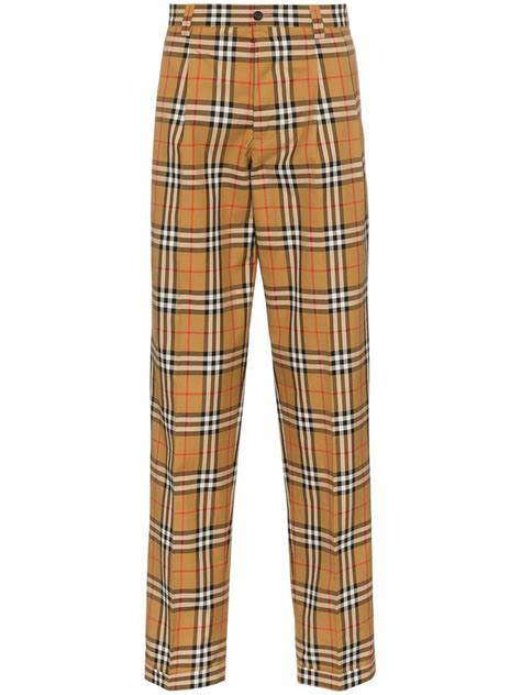 plaid burberry pants|burberry dress pants for men.